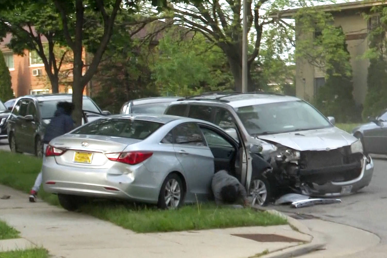 Milwaukee news crew captures dramatic hit-and-run crash on camera