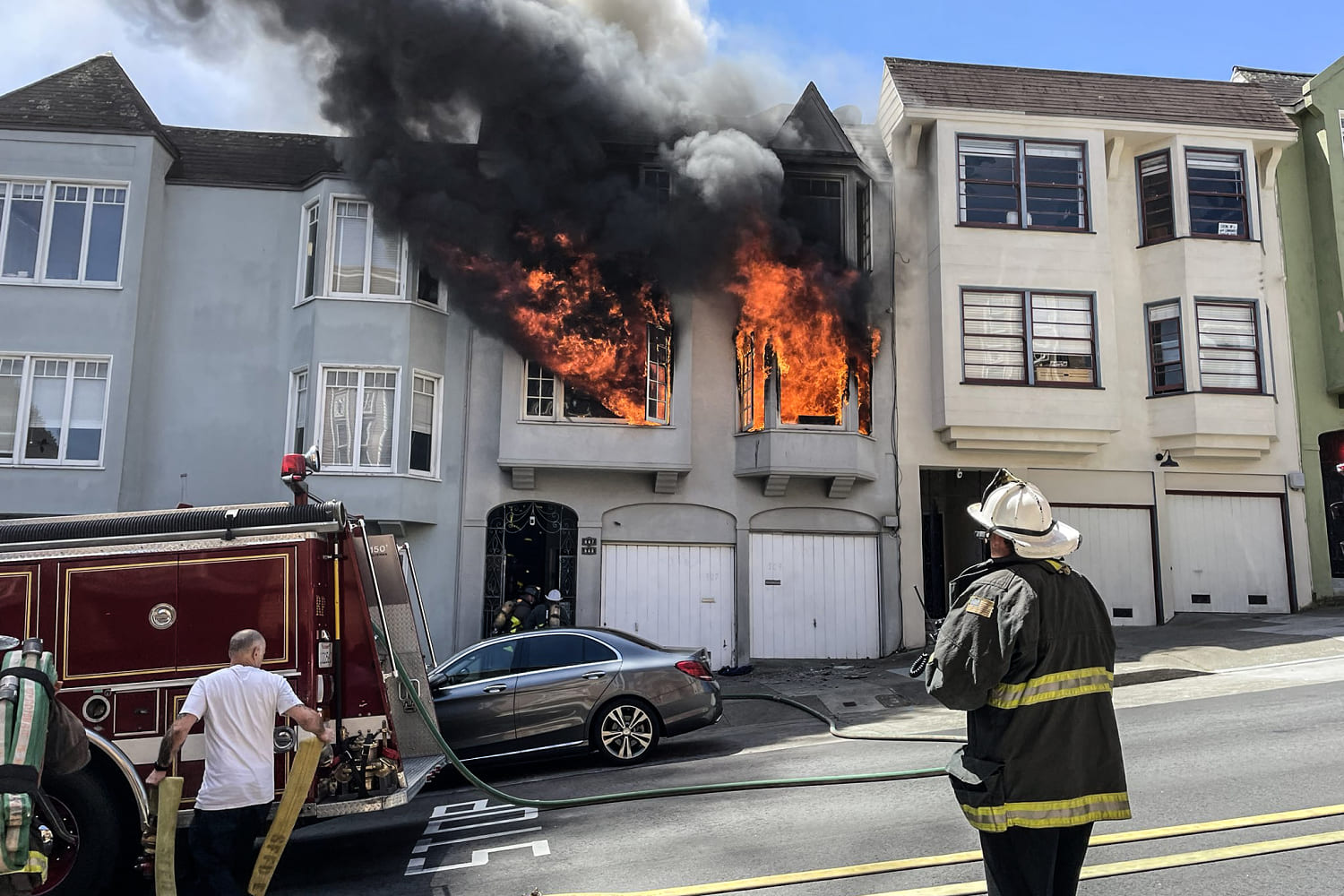 After weeks of racist threats, a Black dog walker’s home was set on fire in San Francisco