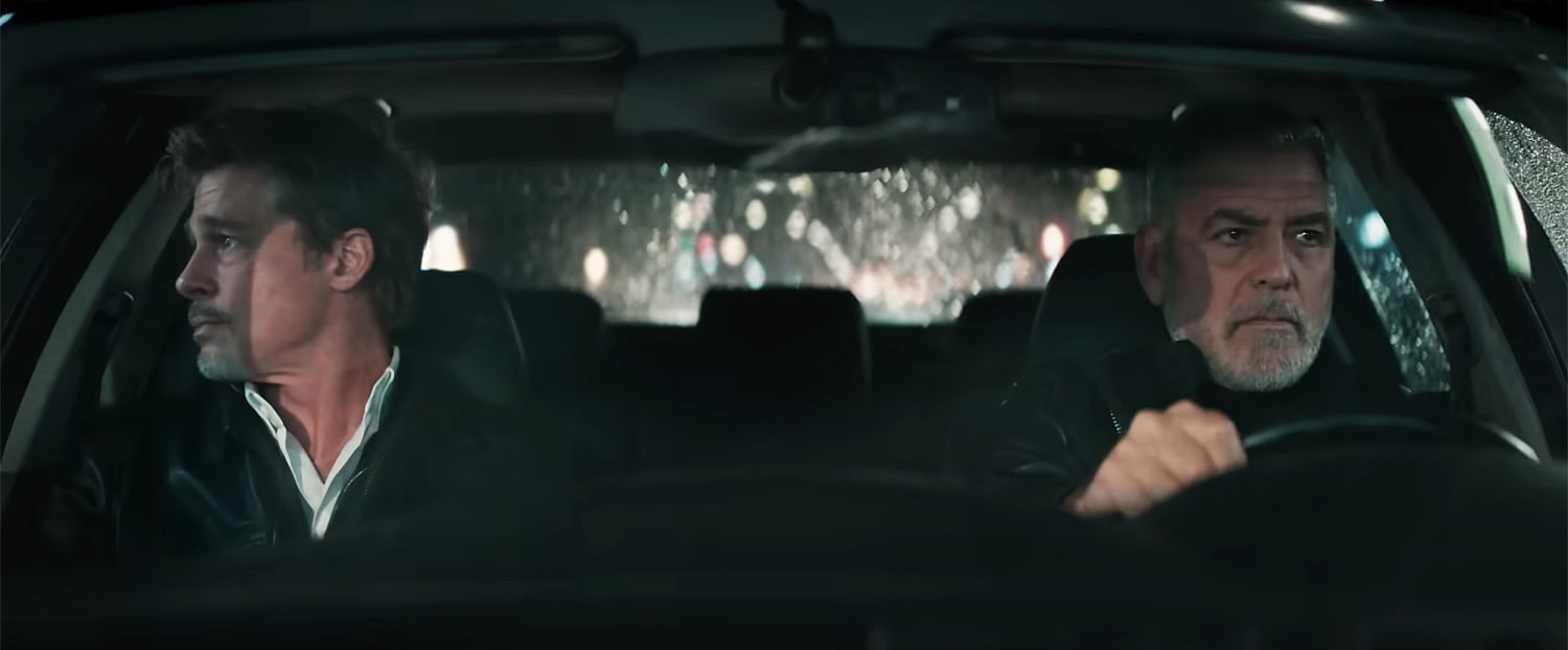 Brad Pitt and George Clooney reunite onscreen after 16 years in 'Wolfs' teaser