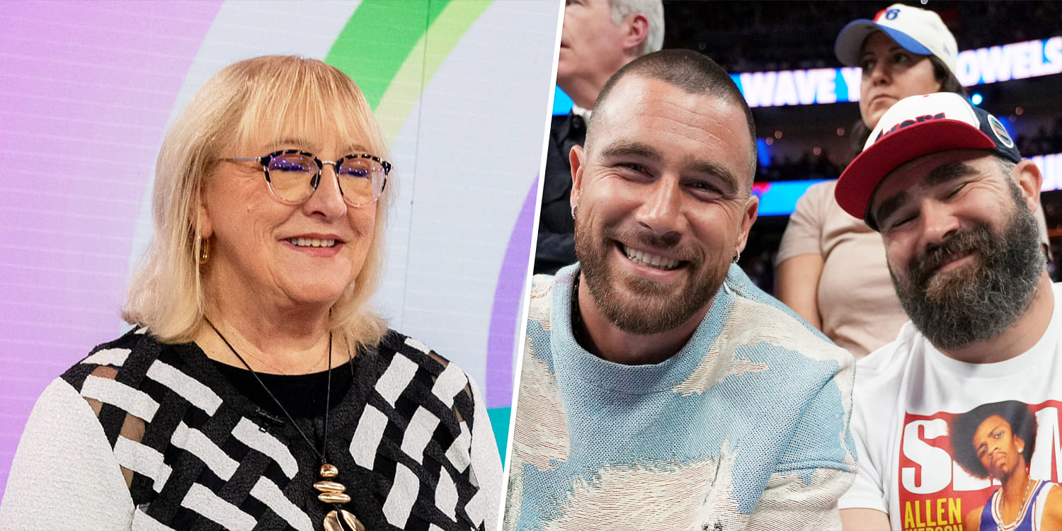 Travis and Jason Kelce say mom Donna ‘might as well host’ the 'TODAY' show after her recent appearance