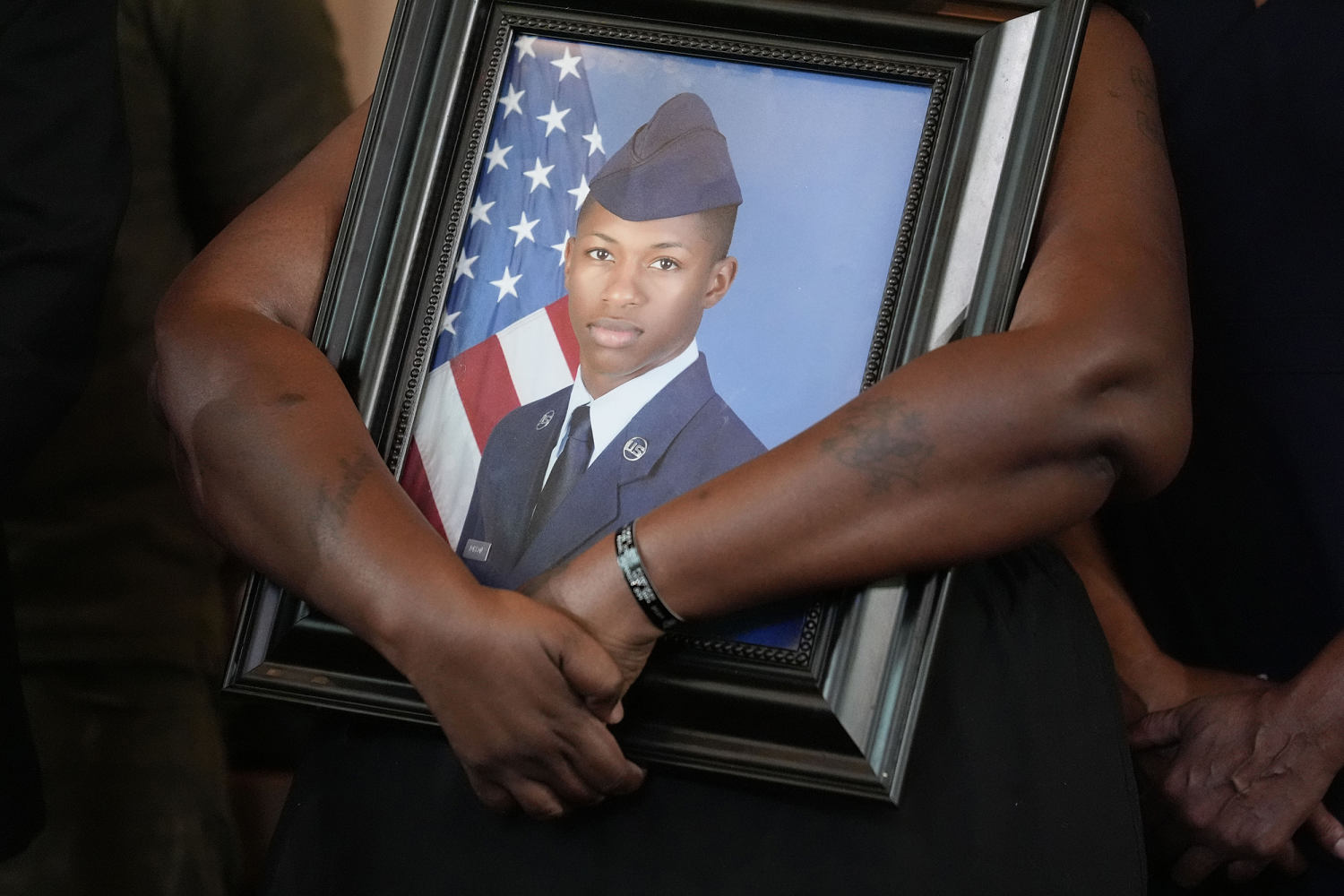 Fired sheriff’s deputy charged in killing of airman is granted bond