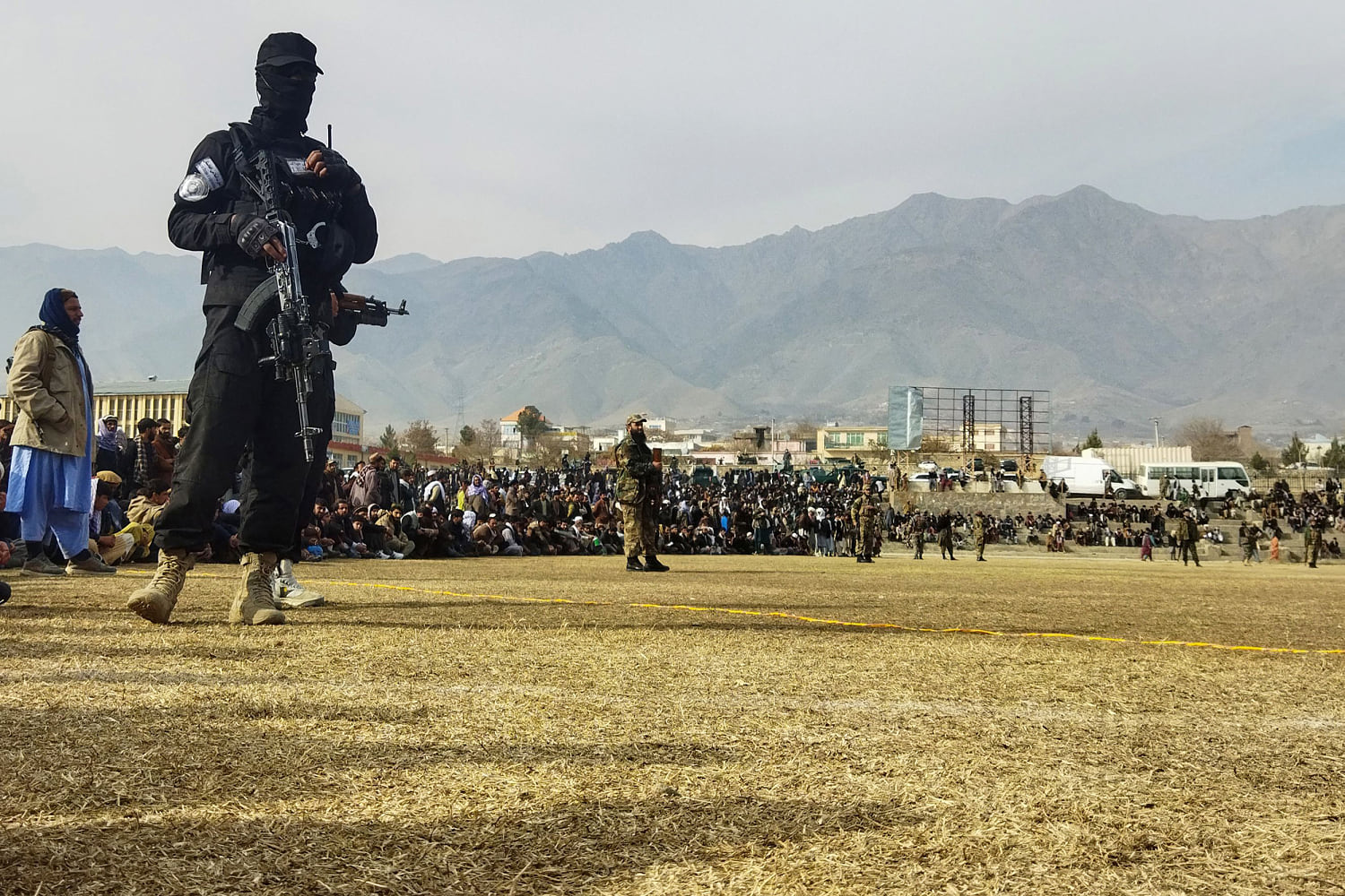 Taliban publicly flogs 63 people accused of crimes, including women
