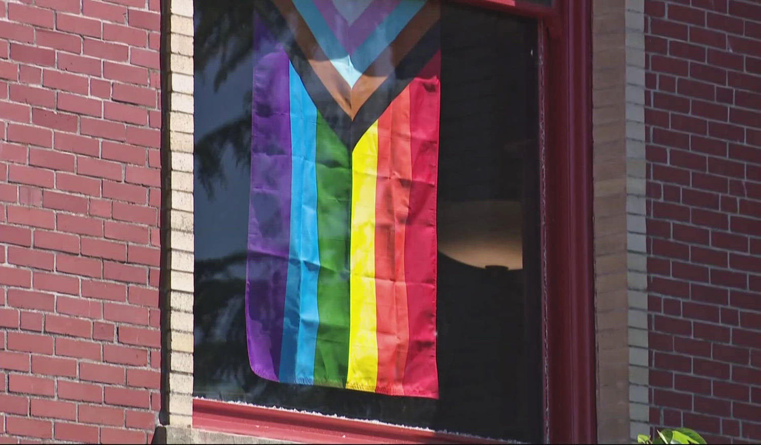 Oregon library shot at with pellet gun after displaying pride flag, police say