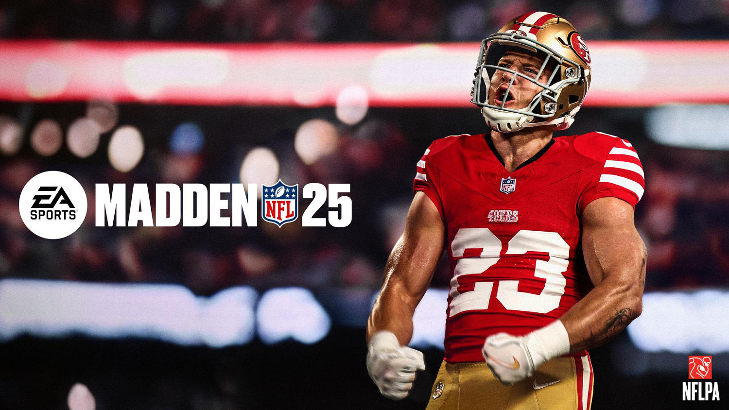 49ers’ Christian McCaffrey unveiled as cover star for Madden 25 video game
