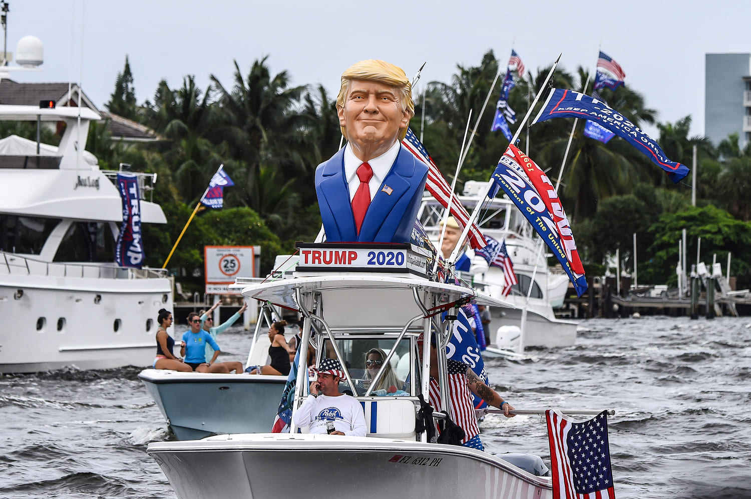 Why Trump’s weird rant about boats, batteries and sharks matters