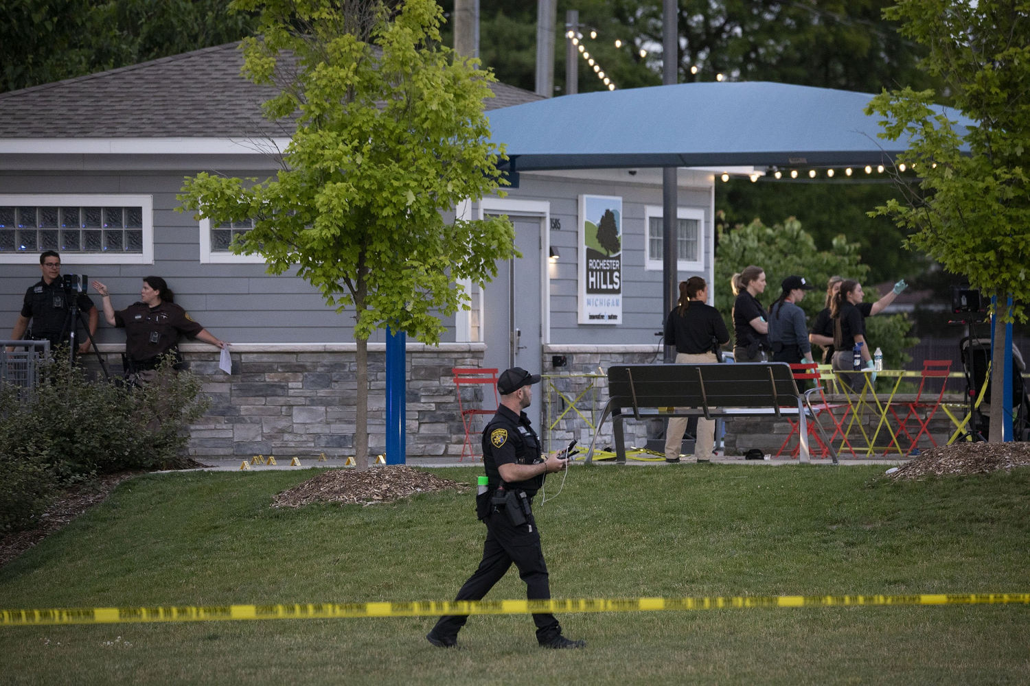 Nine people, including two children, injured in seemingly random shooting at Michigan splash pad