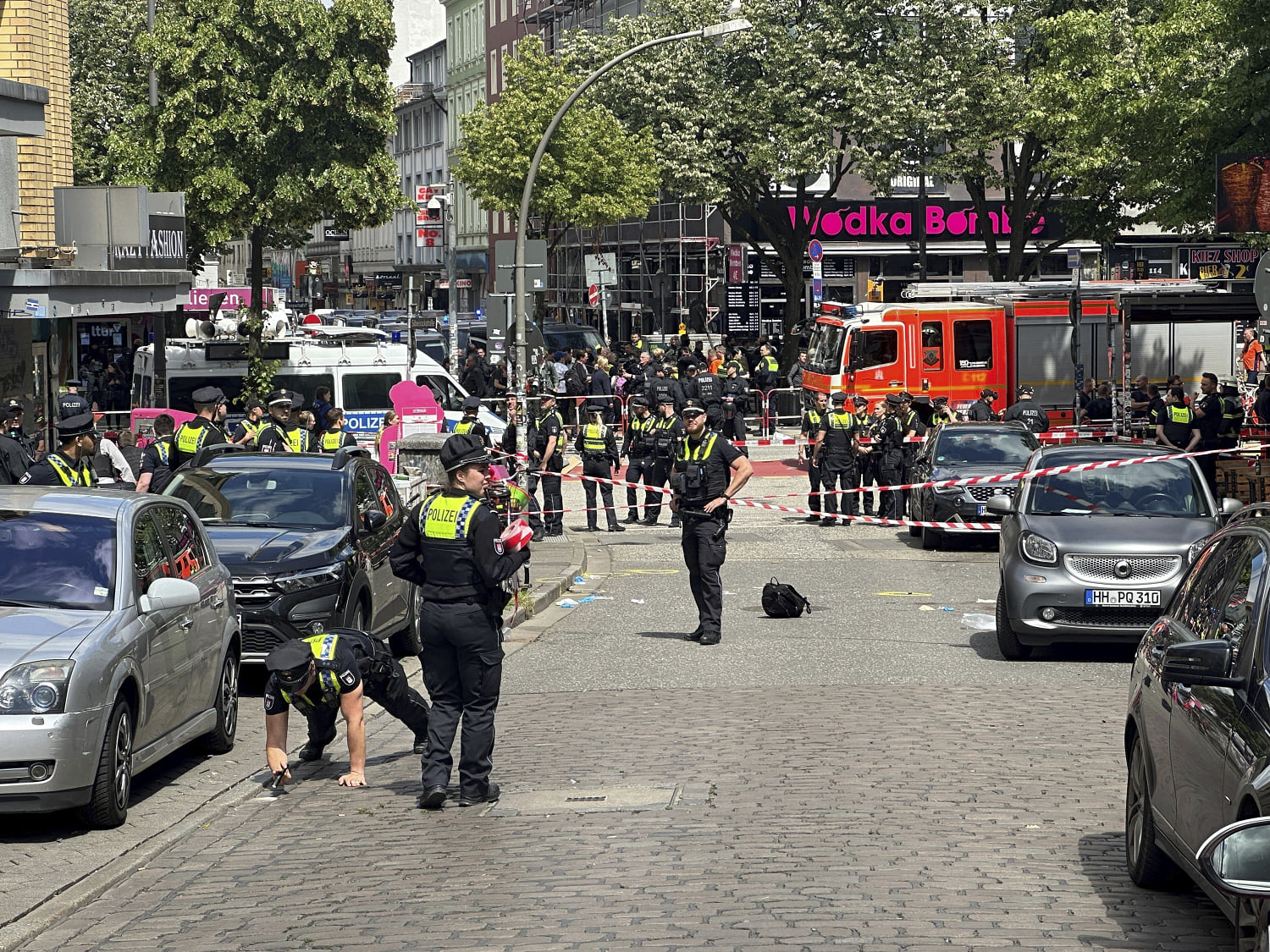 Police shoot ax-wielding man at Hamburg Euro 2024 soccer fan parade