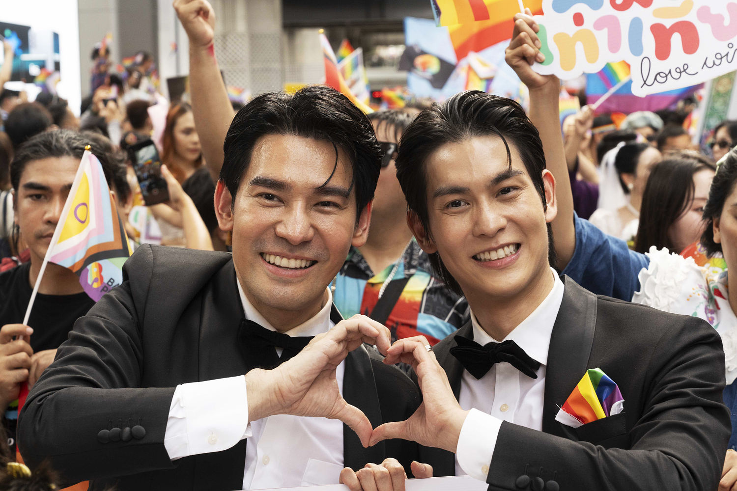 Thailand approves a landmark bill to legalize marriage equality