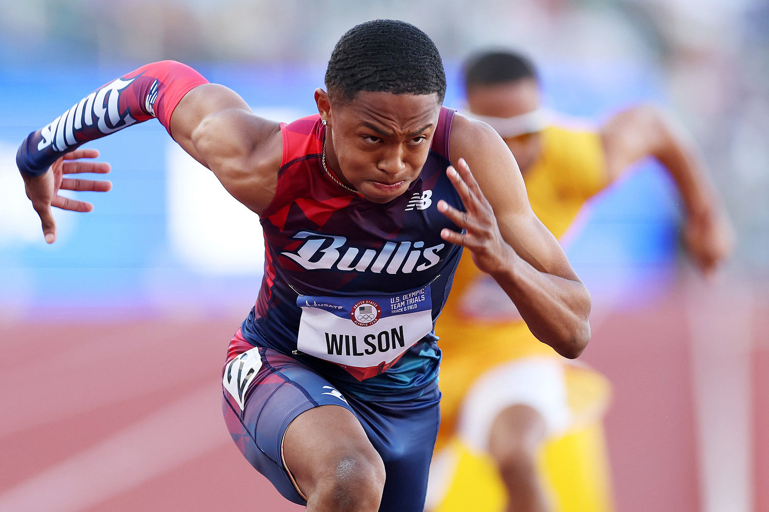 A 16-year-old was just fractions of a second shy of becoming youngest male U.S. track Olympian ever
