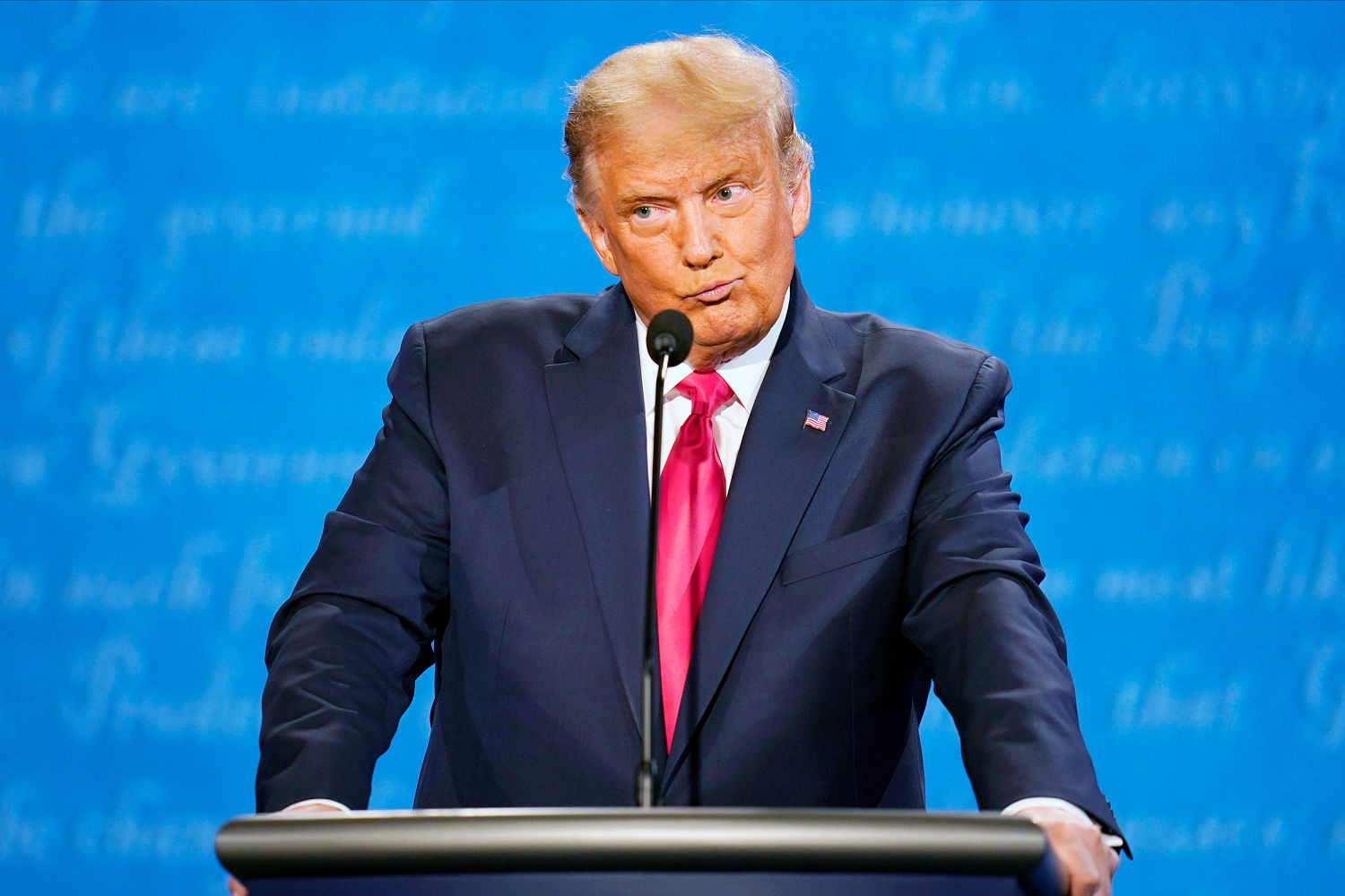 Ahead of debate, Trump tries to delegitimize a possible defeat