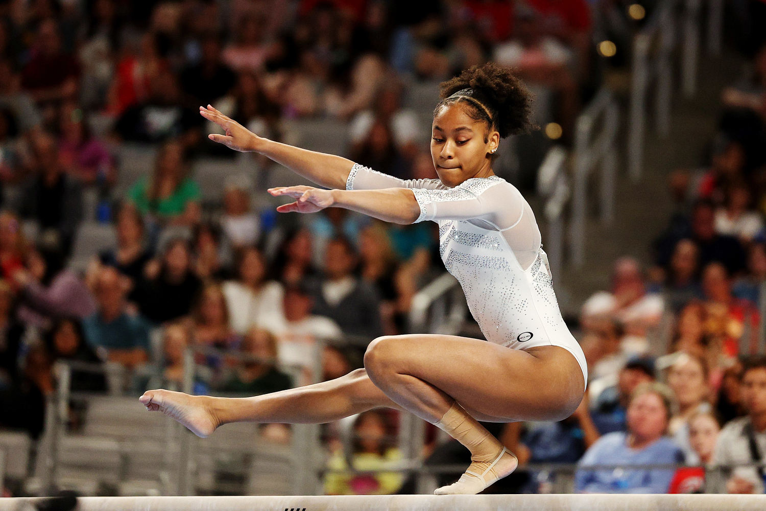 Skye Blakely withdraws from U.S. Olympic gymnastics trials after suffering an Achilles injury