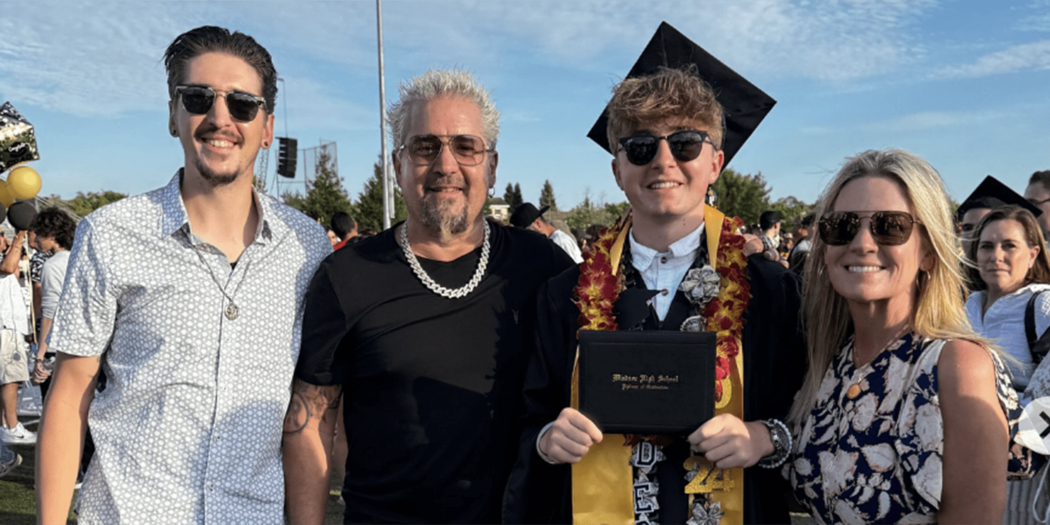 Guy Fieri shares sweet pics of son Ryder’s high school graduation: ‘So proud’