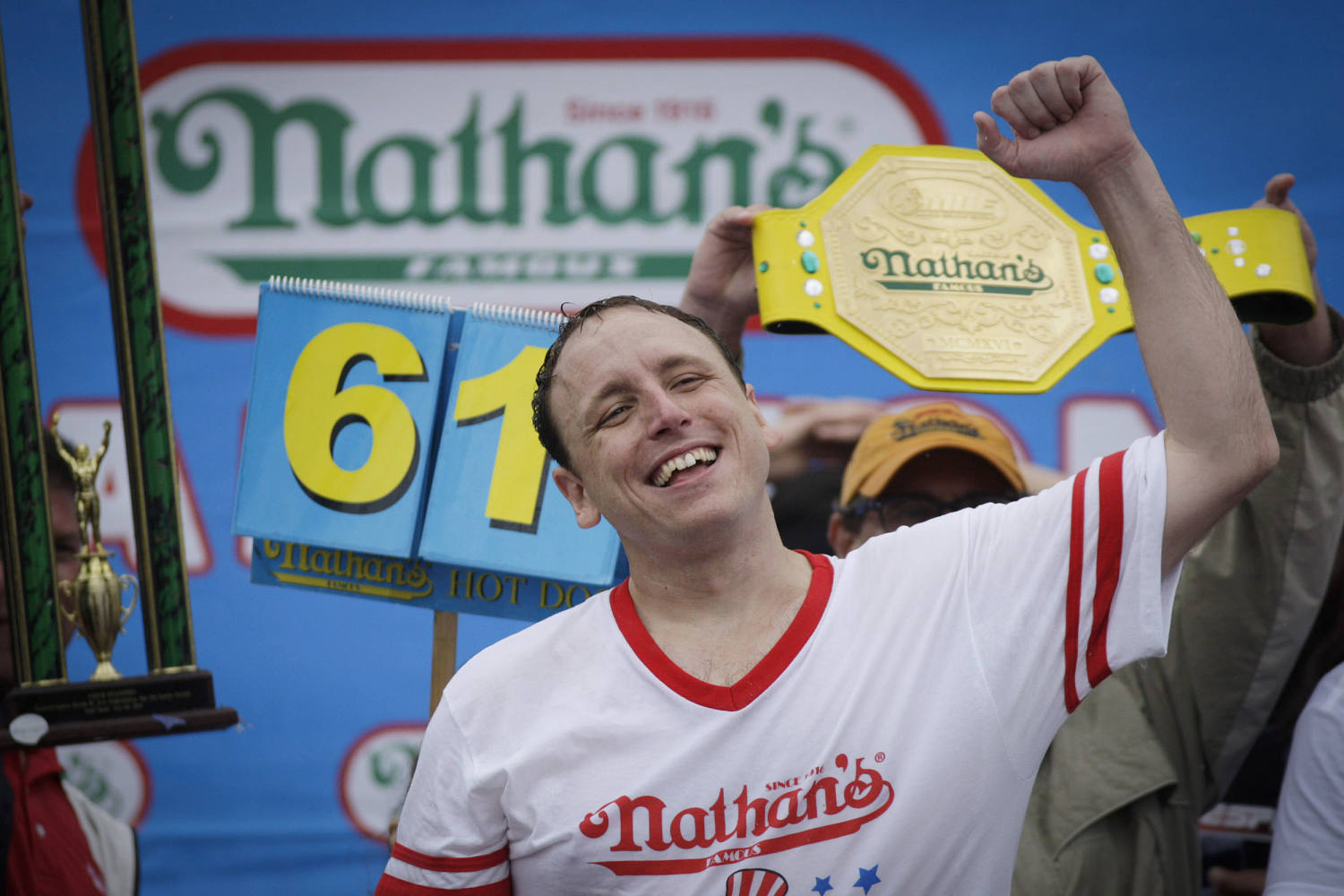 Joey Chestnut will not compete in 2024 Nathan’s Hot Dog Eating Contest