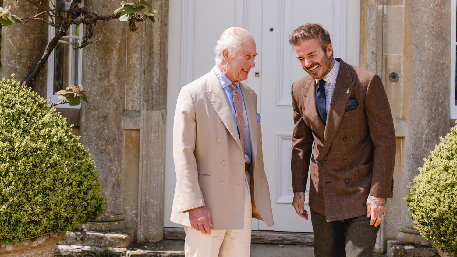David Beckham and King Charles bond over beekeeping as Beckham becomes the king’s charity ambassador