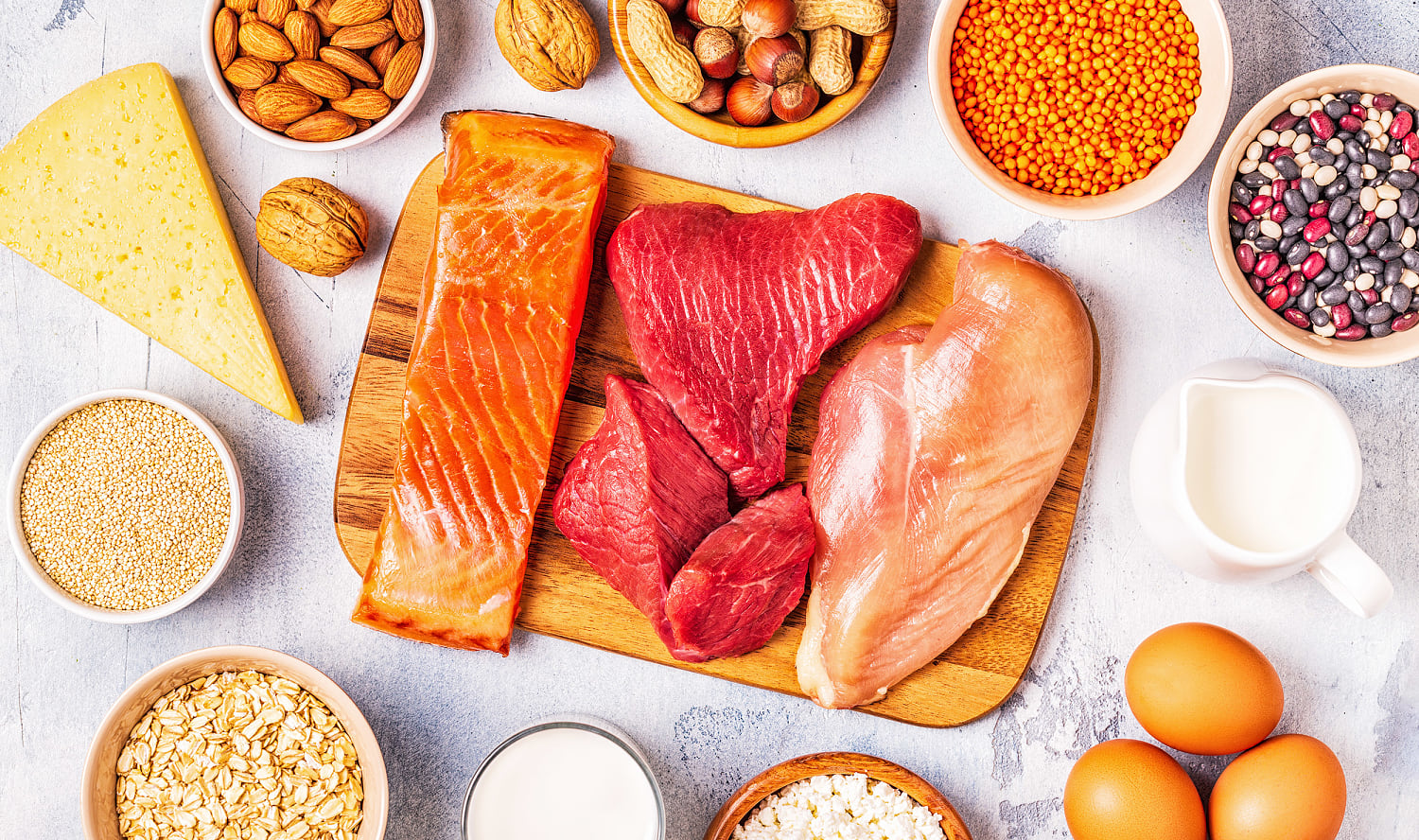 6 signs you're eating too much protein, according to dietitians