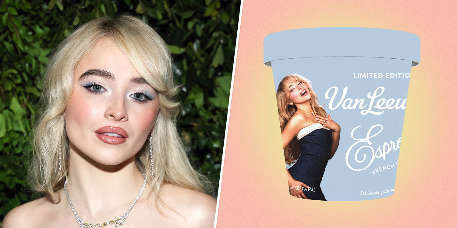Sabrina Carpenter partners with Van Leeuwen for ‘Espresso’ ice cream