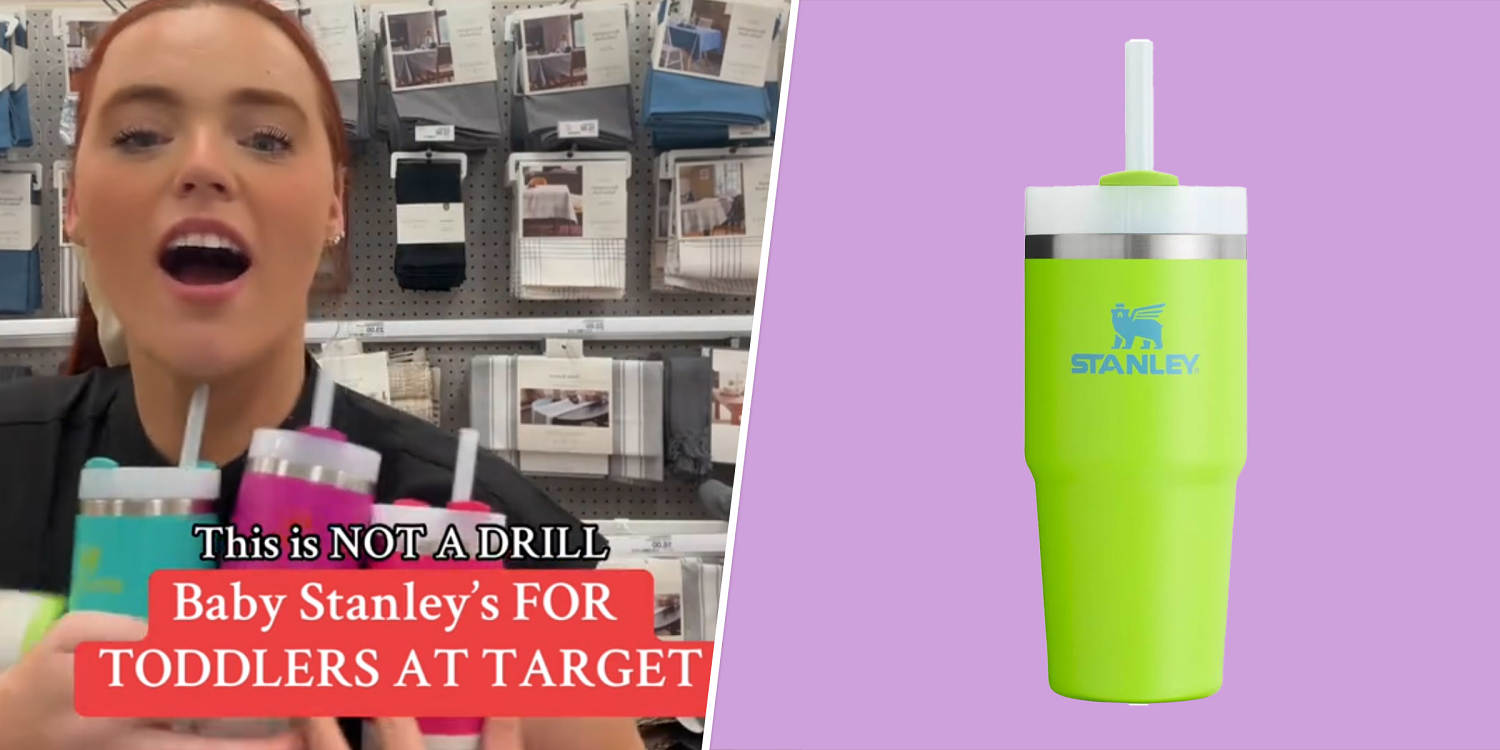 Target is selling ‘baby’ Stanley cups and TikTokers are loving them