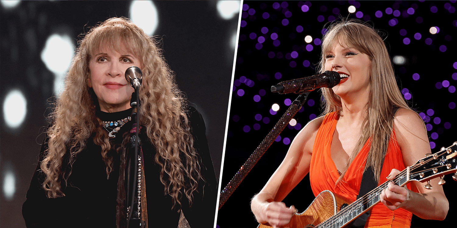 Taylor Swift plays ‘Clara Bow’ with ‘hero’ Stevie Nicks in the audience