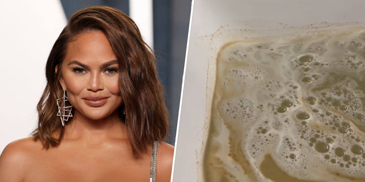 Chrissy Teigen responds after fans slam her ‘dirty’ bathwater