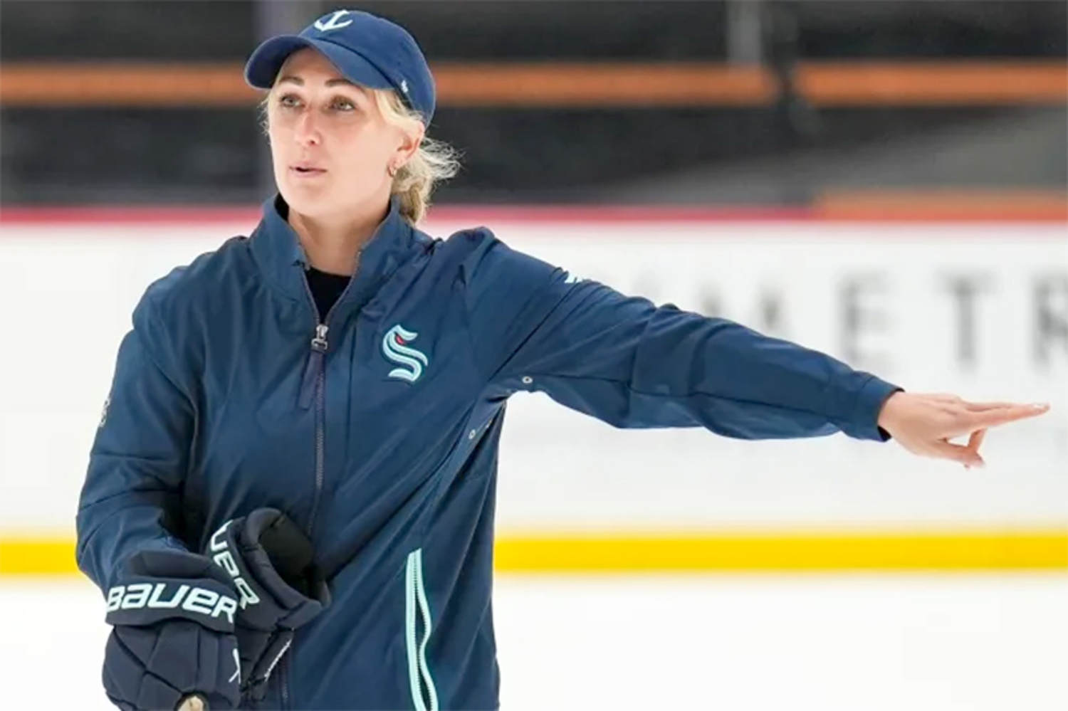 NHL gets its first female coach — an assistant with the Seattle Kraken