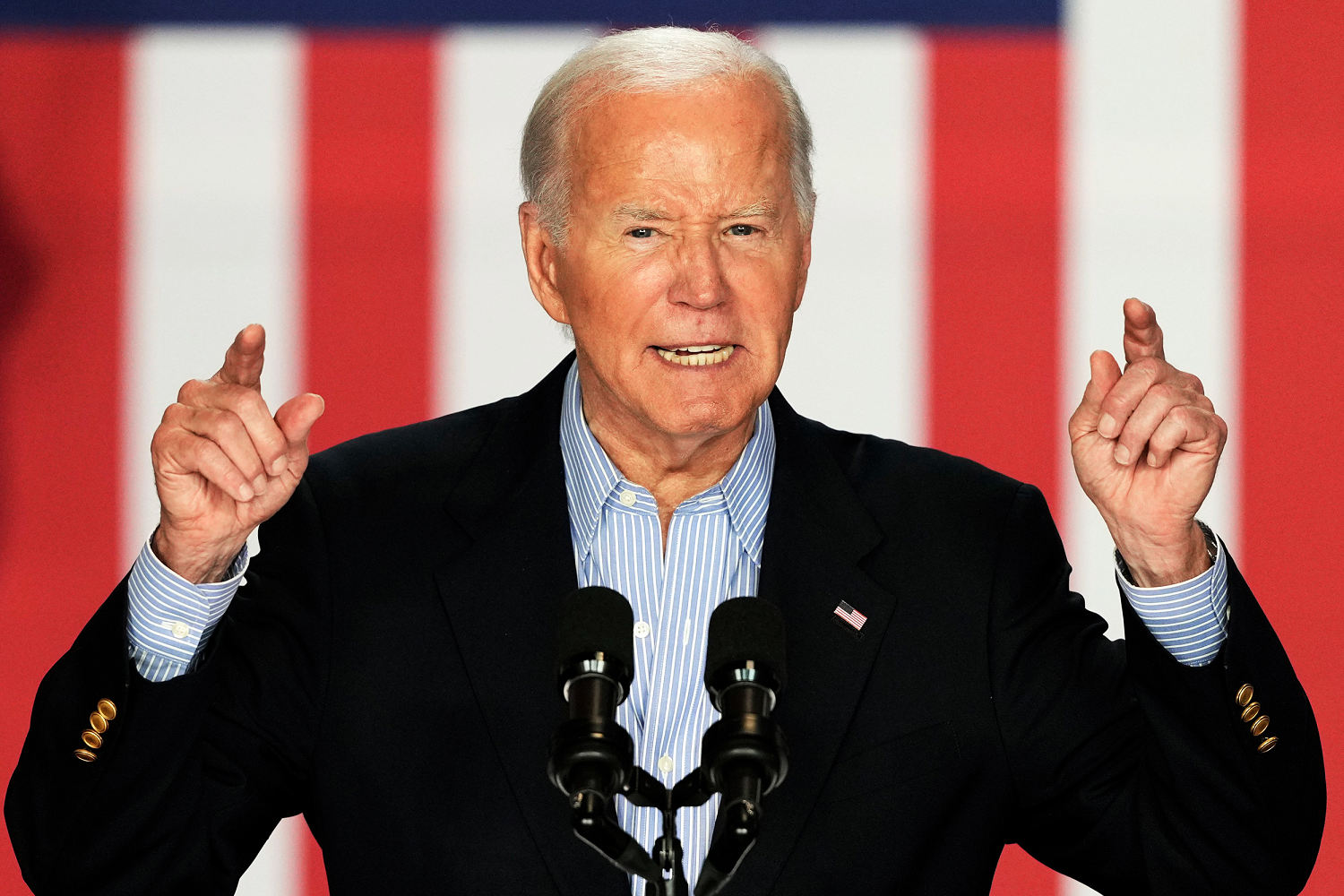 Biden doubles down at Wisconsin rally: 'I'm staying in the race'