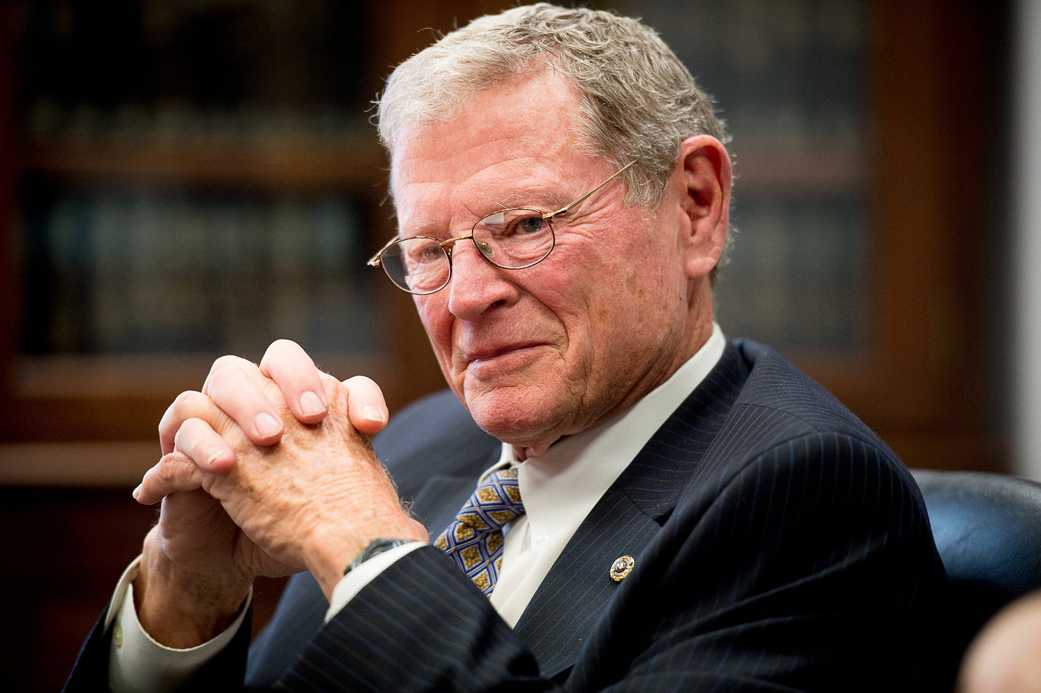 Former Sen. Jim Inhofe, defense hawk who called human-caused climate change a ‘hoax,’ dies at 89 