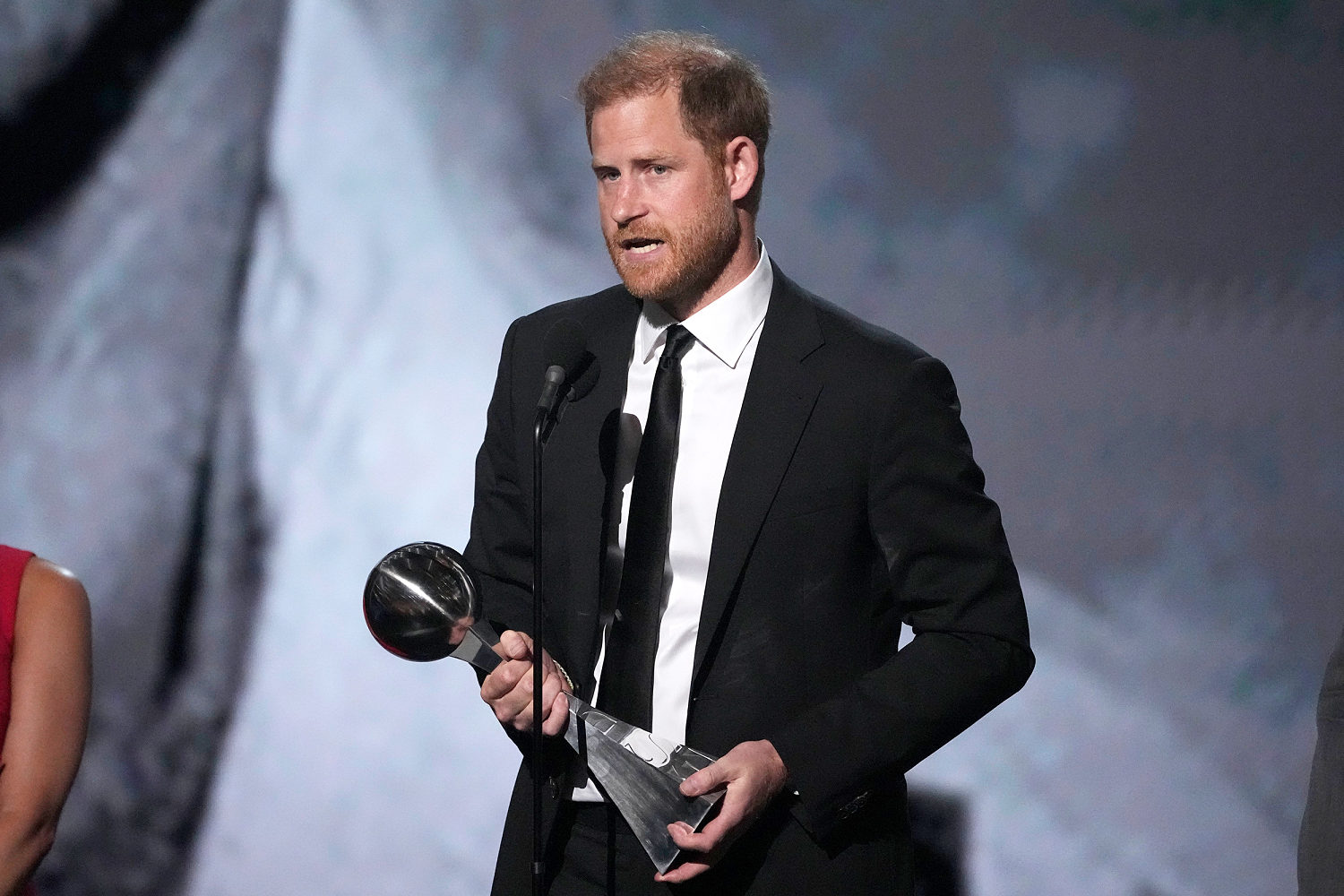 Prince Harry accepts Pat Tillman Award for Service at the ESPYs
