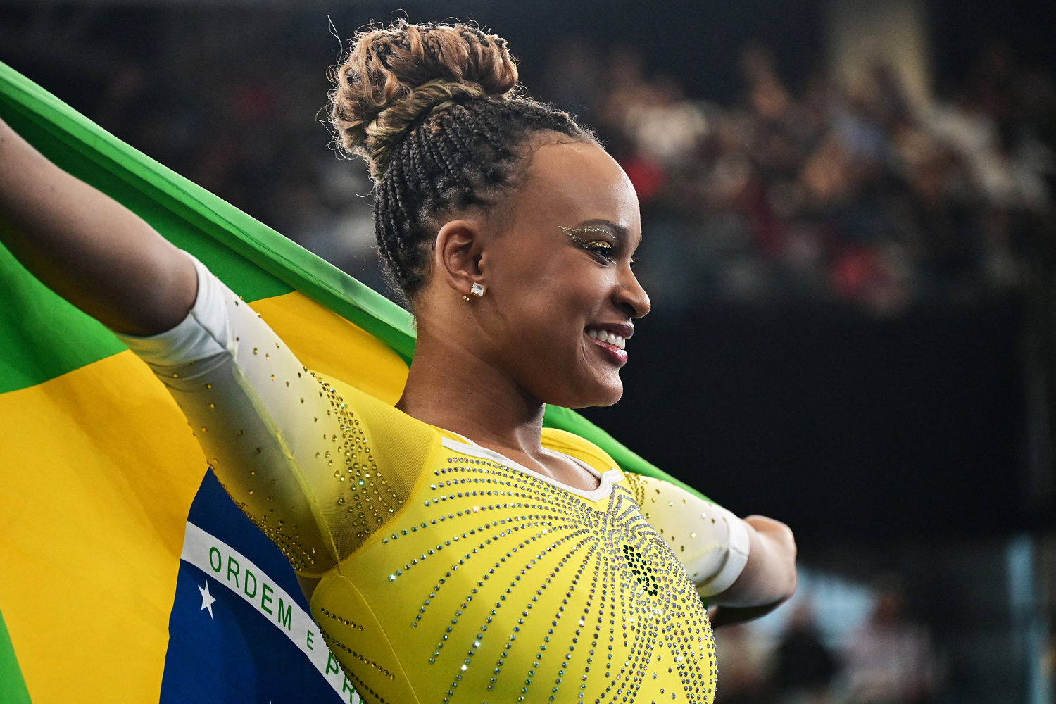 The Brazilian gymnast who could challenge Simone Biles in Paris