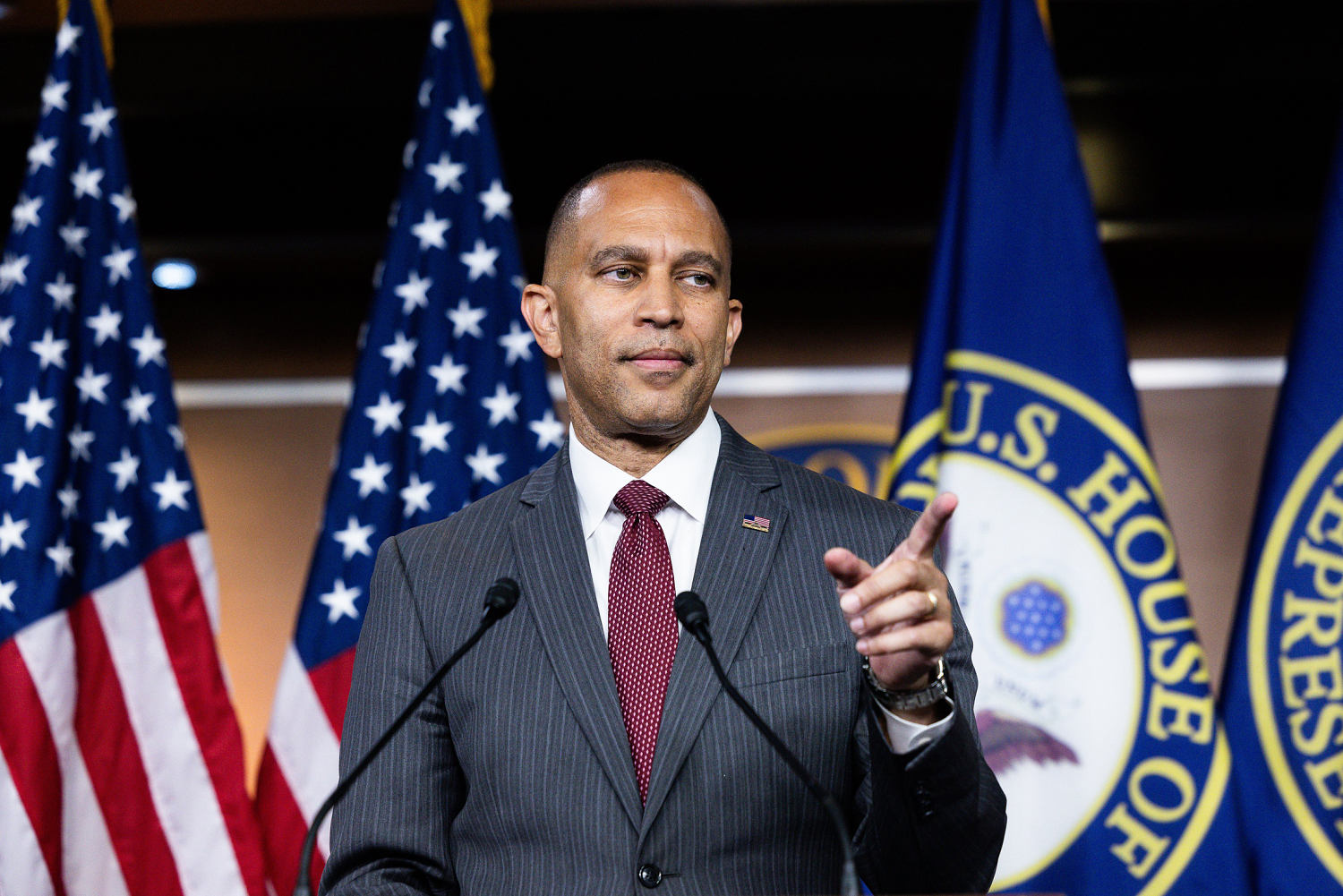 Read: House Democratic leader Hakeem Jeffries' letter on meeting with Biden