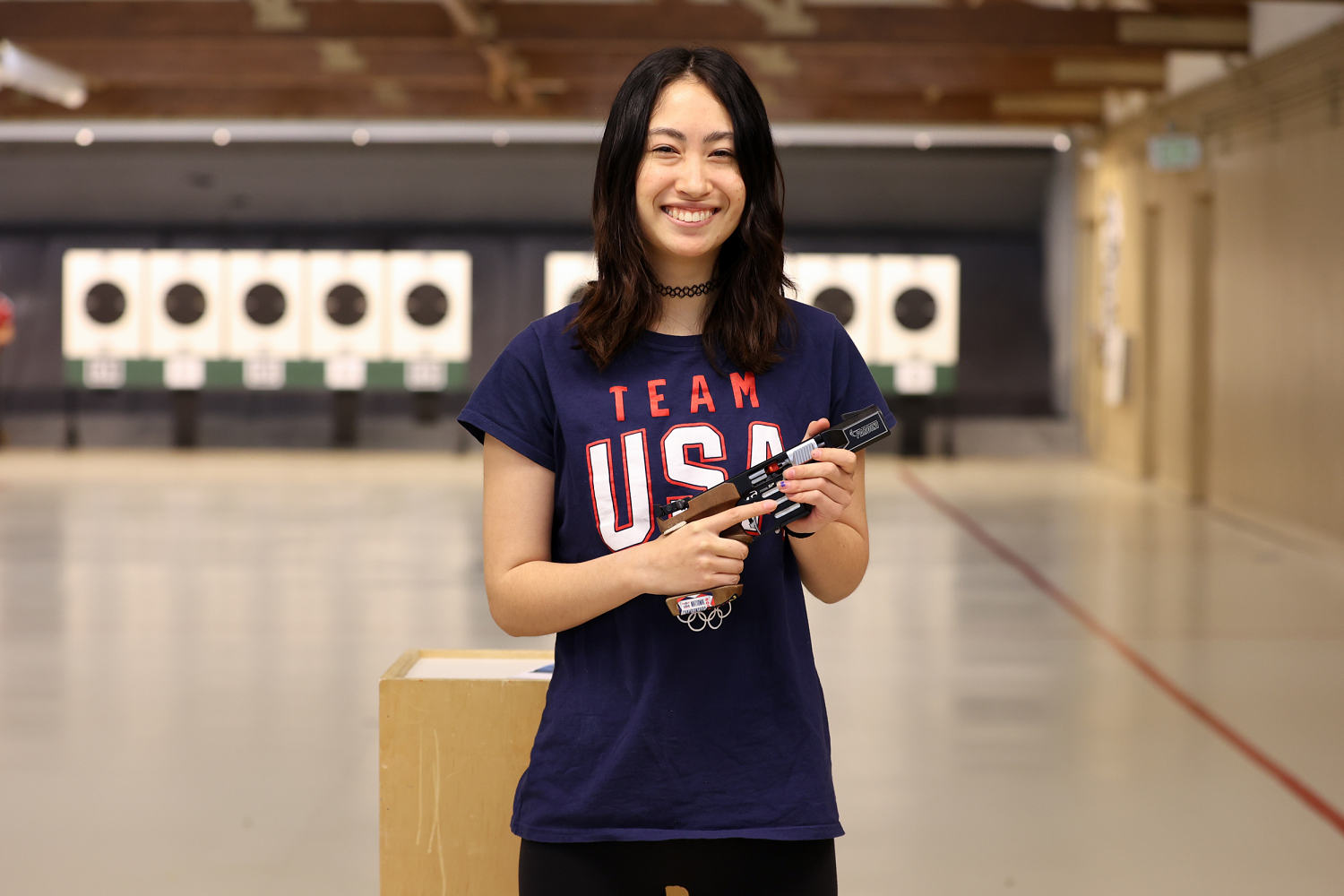 Teenage pistol shooter breaks down misconceptions and stigma of her sport before Paris Olympics