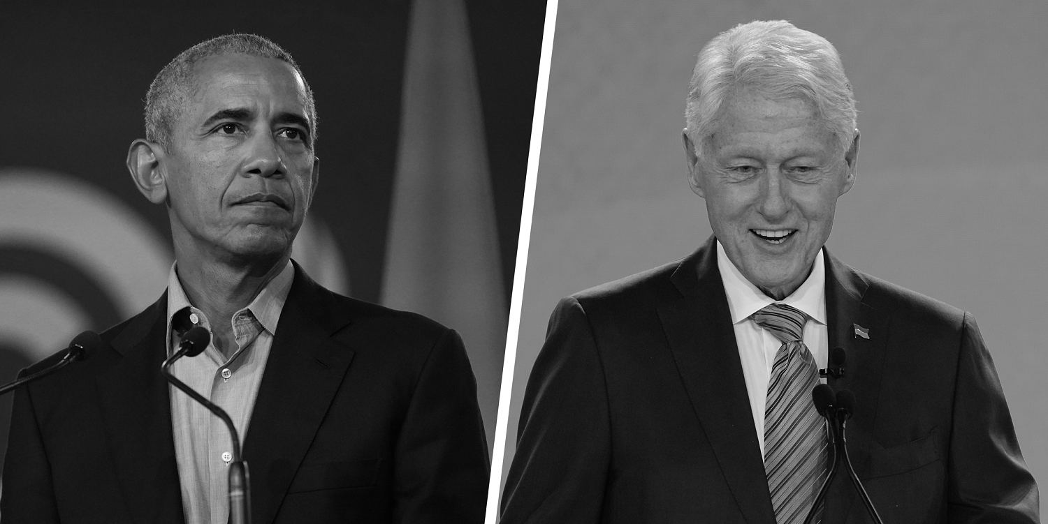 The savvy strategic silence of Barack Obama and Bill Clinton