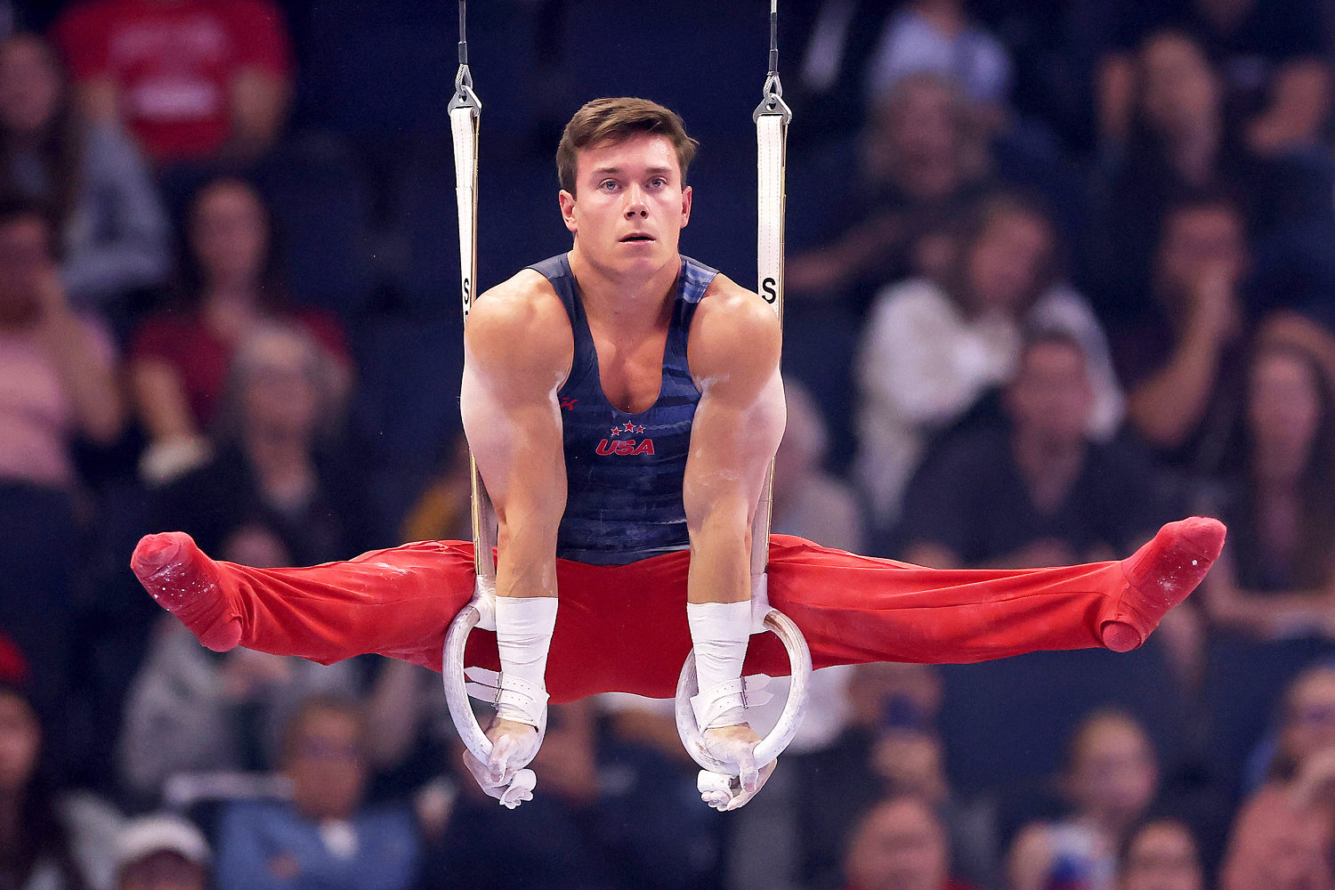 After a devastating knee injury, gymnast Brody Malone is back and ready to medal in Paris