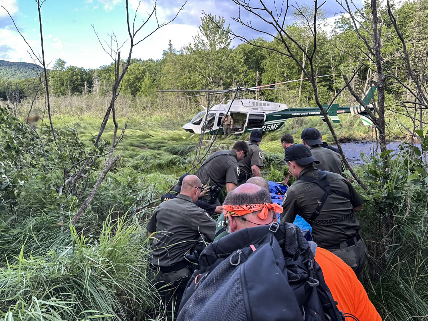 Missing 75-year-old man found alive in Maine bog after 4 days