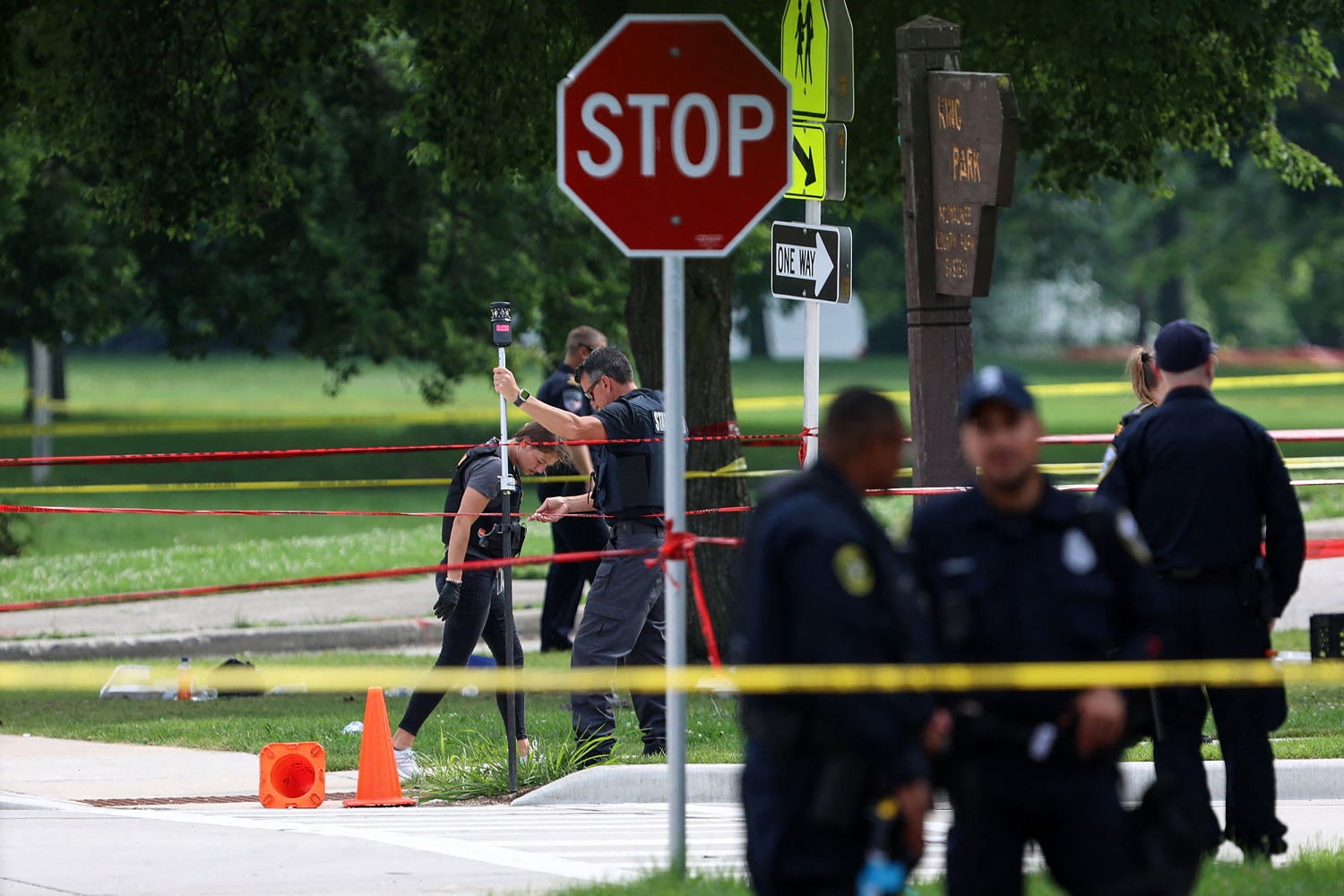 Ohio police assigned to Republican convention in Milwaukee fatally shoot man