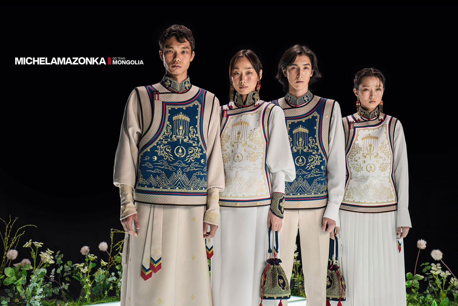 Team Mongolia can already take a victory lap for their Olympic uniforms