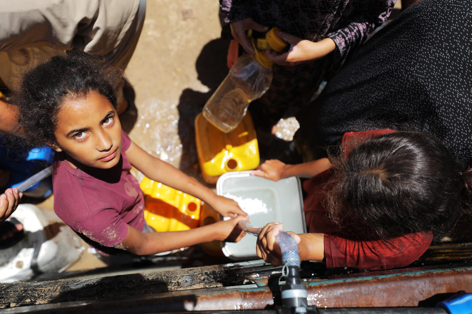 Heavily populated areas of Gaza are running out of water at an alarming rate
