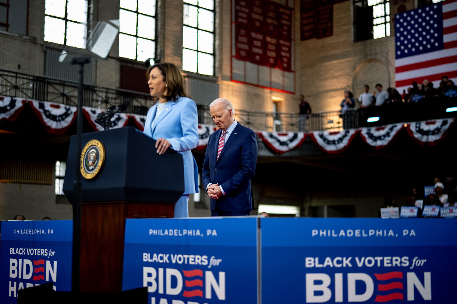 Kamala Harris says she intends to ‘win this nomination’ after Biden drops out