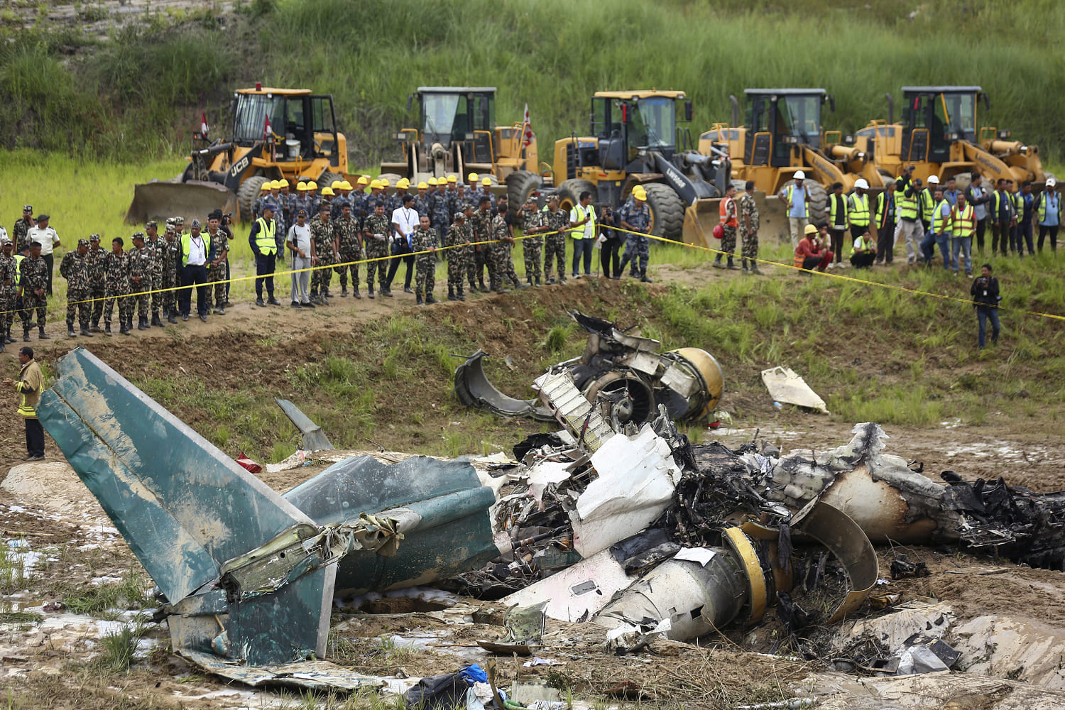 Plane crash at Nepal’s Kathmandu airport kills 18
