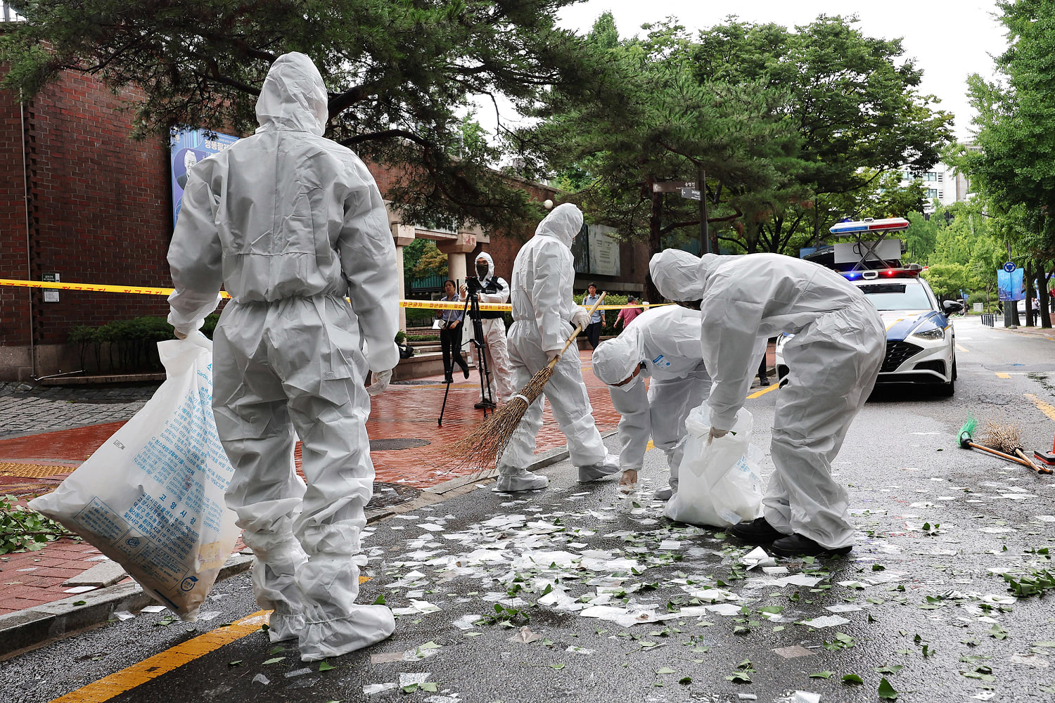 Trash balloons sent by North Korea cause regular disruptions at Seoul’s airports