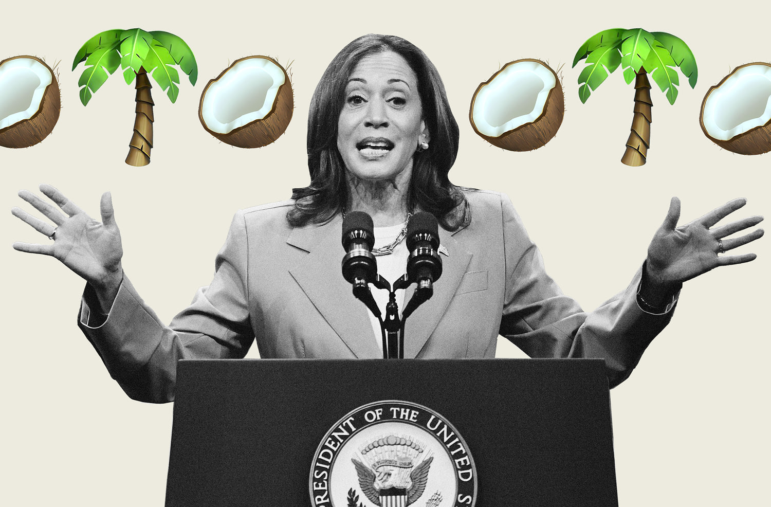 What the Kamala Harris 'coconut tree' meme foreshadows about our political future