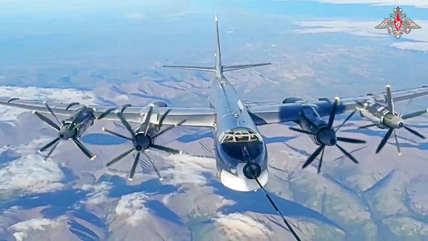 Russian and Chinese nuclear-capable bombers patrol near United States