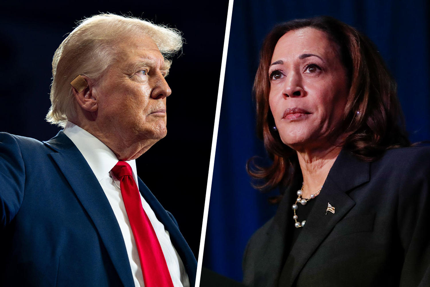 Trump says Harris shouldn’t be ‘allowed to run,’ recycling weird claim