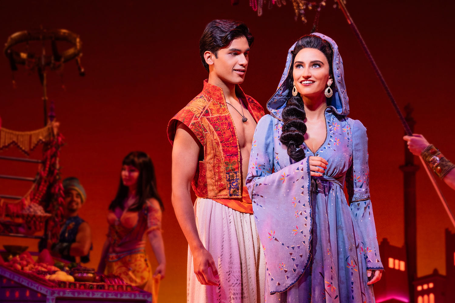 Two Indian American stars of Broadway's 'Aladdin' trace their roles back to middle school
