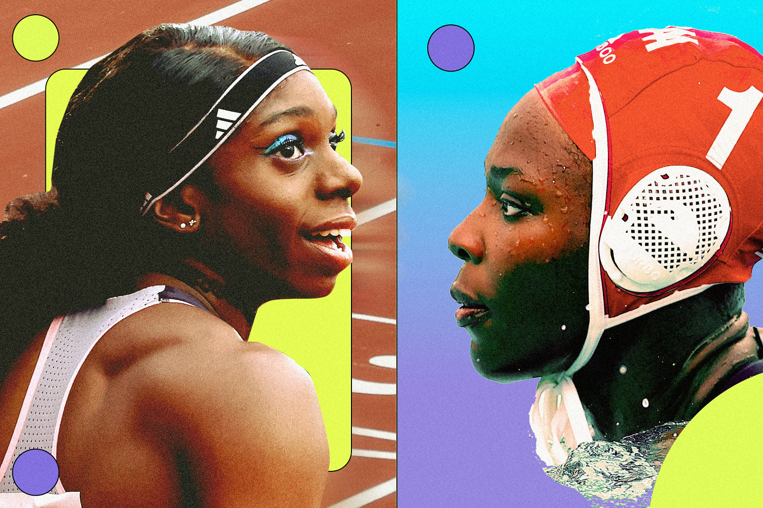 'Look good, run fast': Black Olympians discuss the importance of their hair