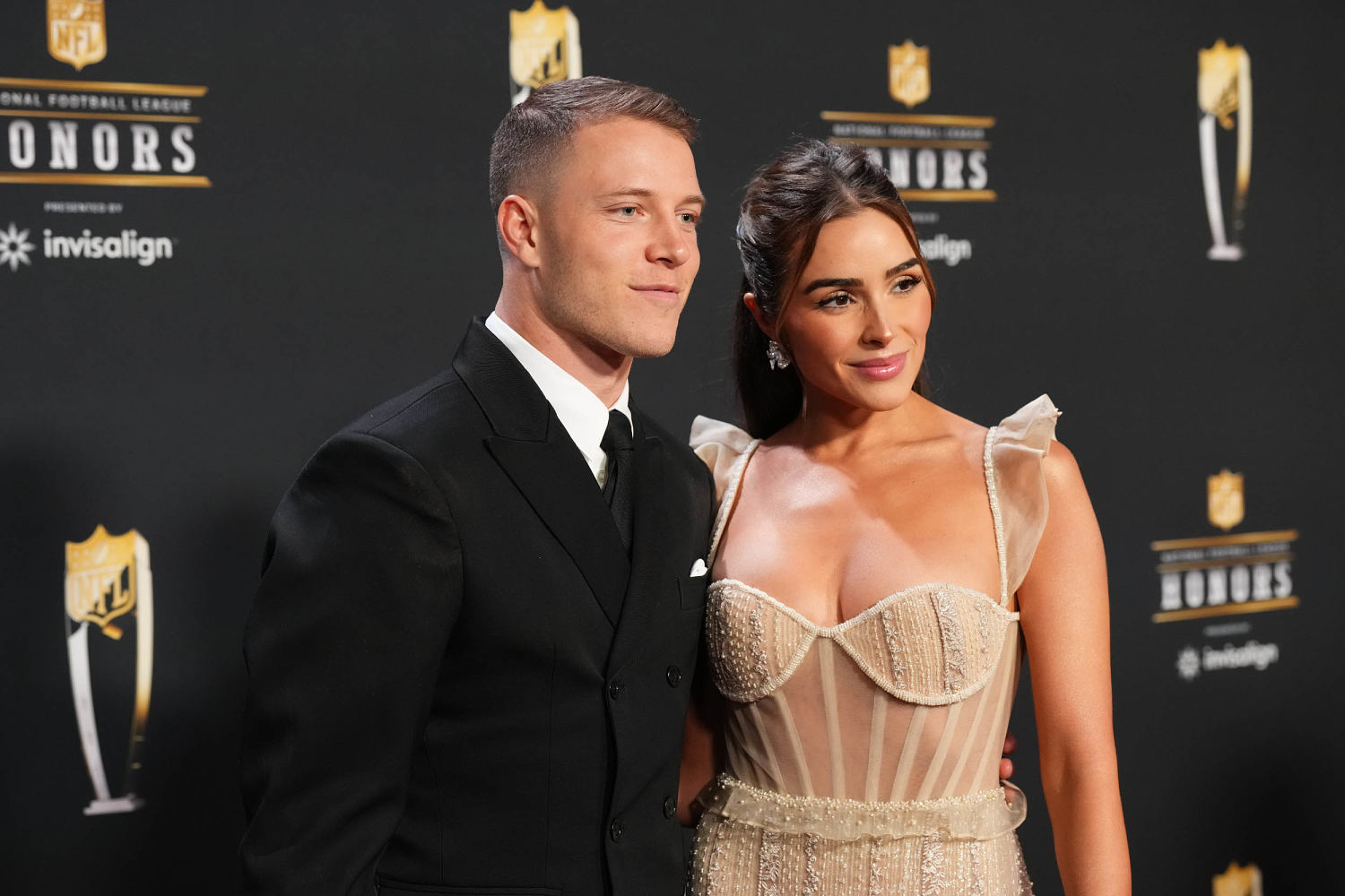 Christian McCaffrey slams criticism of wife Olivia Culpo’s wedding dress: ‘What an evil thing to post’