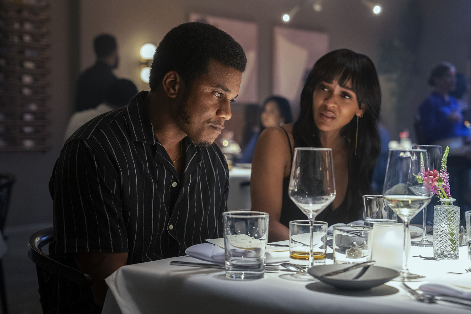 Meagan Good and Cory Hardrict break down the shocking ending to 'Tyler Perry's Divorce in the Black'