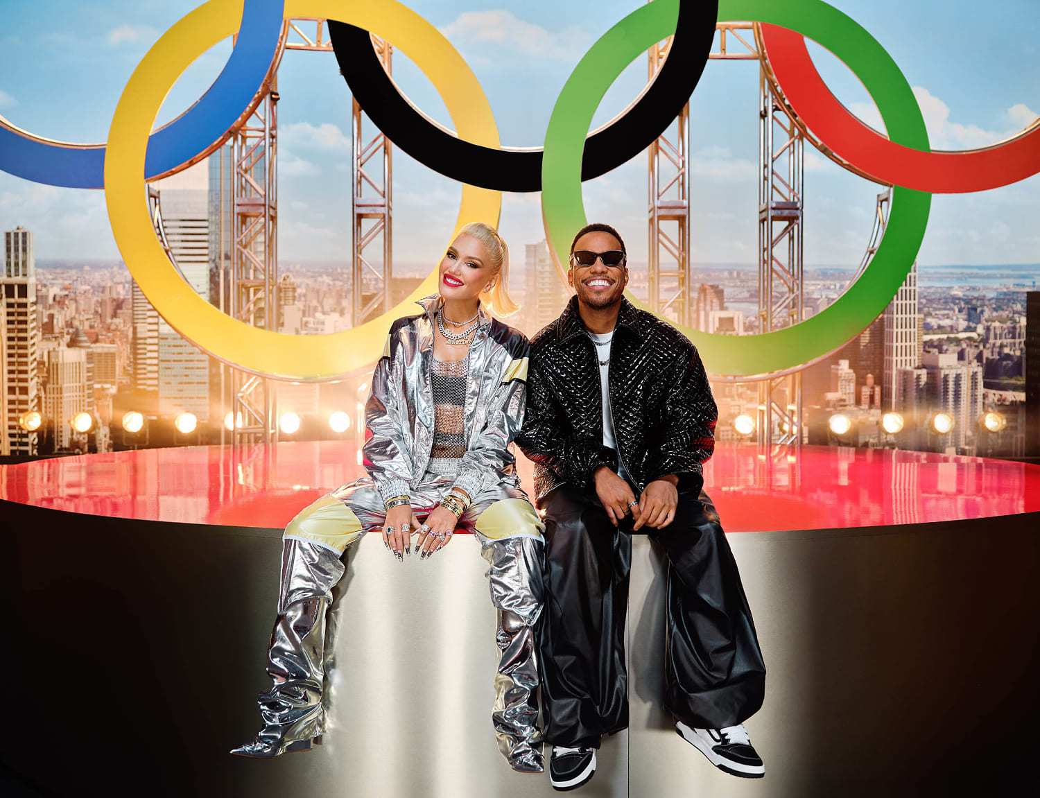 EXCLUSIVE: Get a sneak peek at Gwen Stefani, Anderson .Paak's music video for their Paris Olympics song