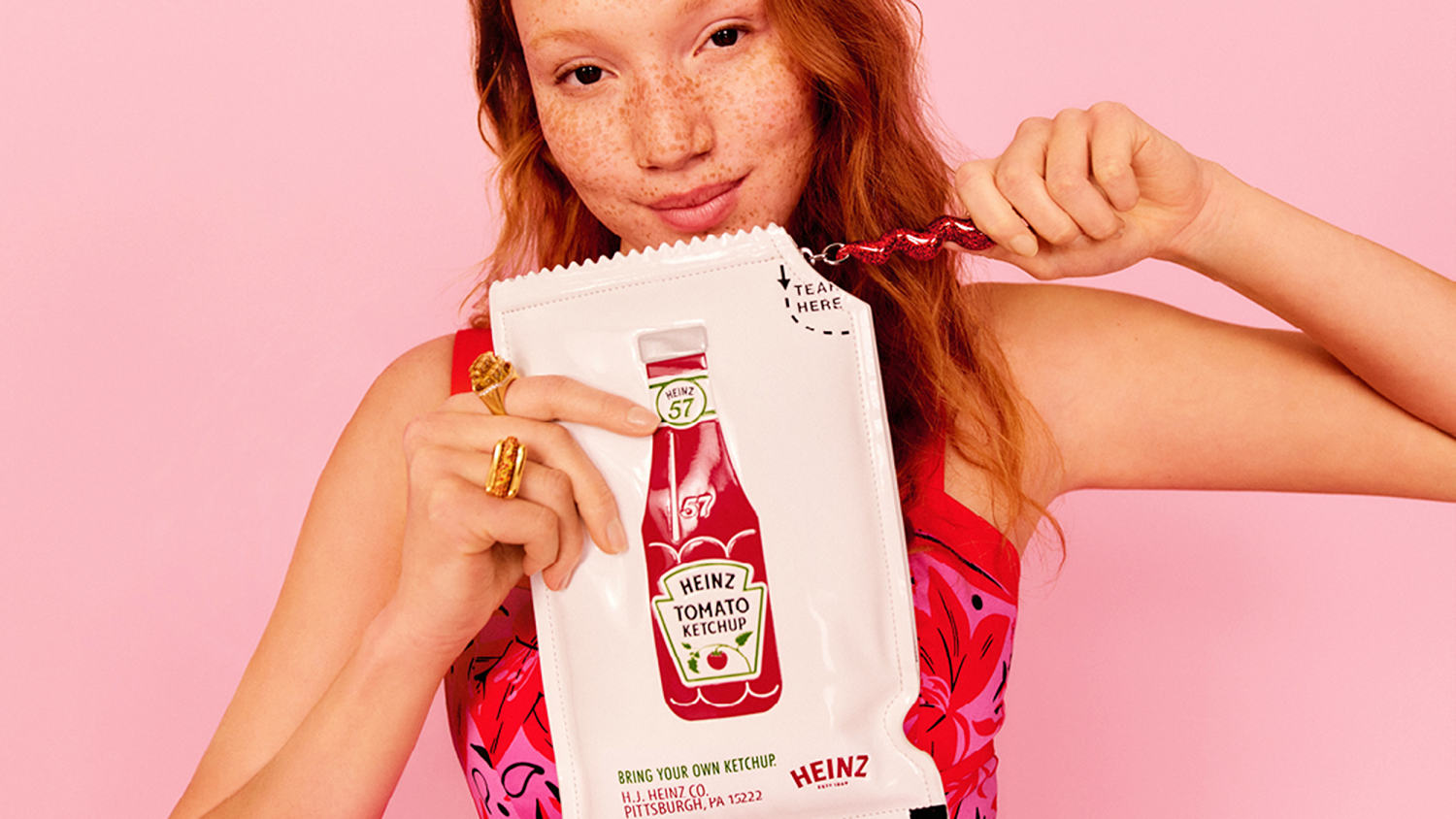 ‘Condiment couture’: Heinz and Kate Spade collab on a saucy collection