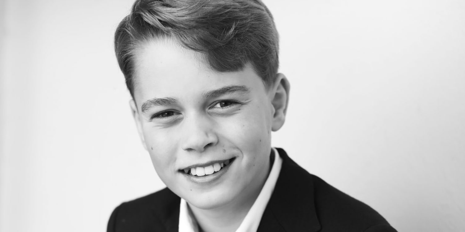 Prince George looks dapper in new photo taken by Kate Middleton for 11th birthday