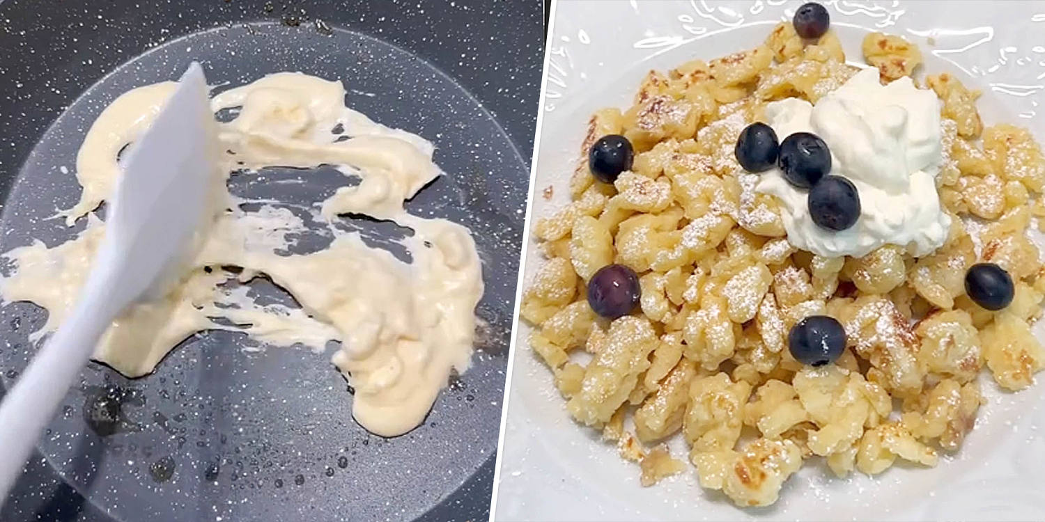 Scrambled pancakes are now a thing, and it’s dividing the internet